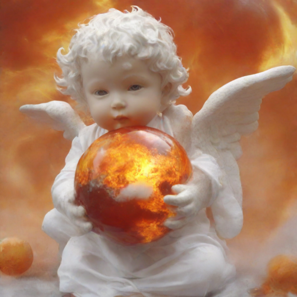 Cherub Burning Planet